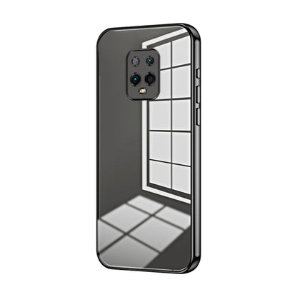 Transparent Plating Fine Hole Phone Case