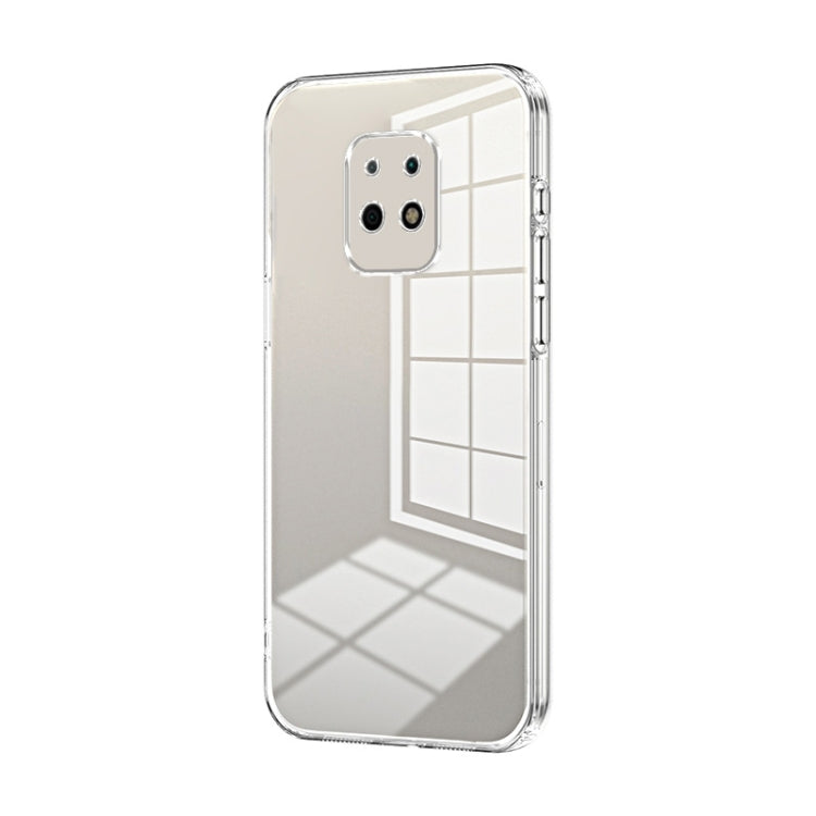 Transparent Plating Fine Hole Phone Case