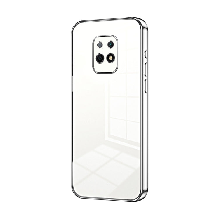 Transparent Plating Fine Hole Phone Case
