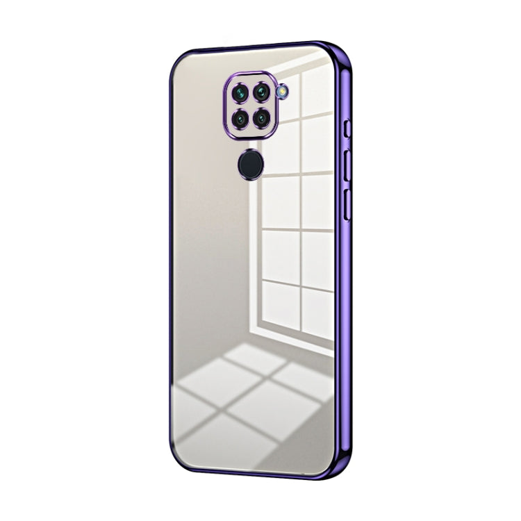 Transparent Plating Fine Hole Phone Case