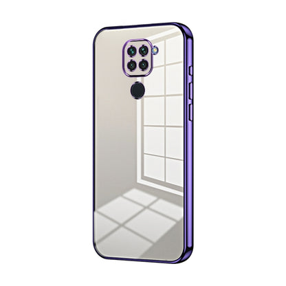 Transparent Plating Fine Hole Phone Case