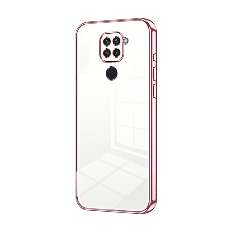 Transparent Plating Fine Hole Phone Case