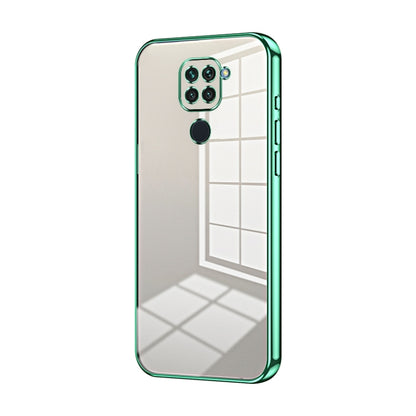 Transparent Plating Fine Hole Phone Case