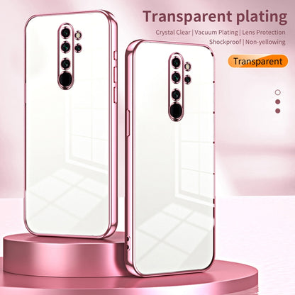 Transparent Plating Fine Hole Phone Case