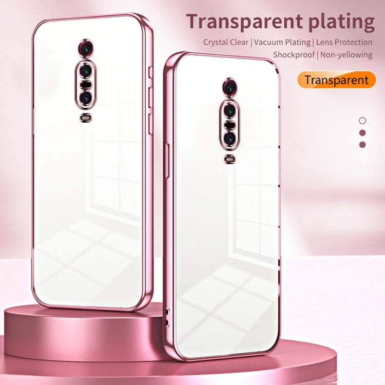 Transparent Plating Fine Hole Phone Case, Series 2