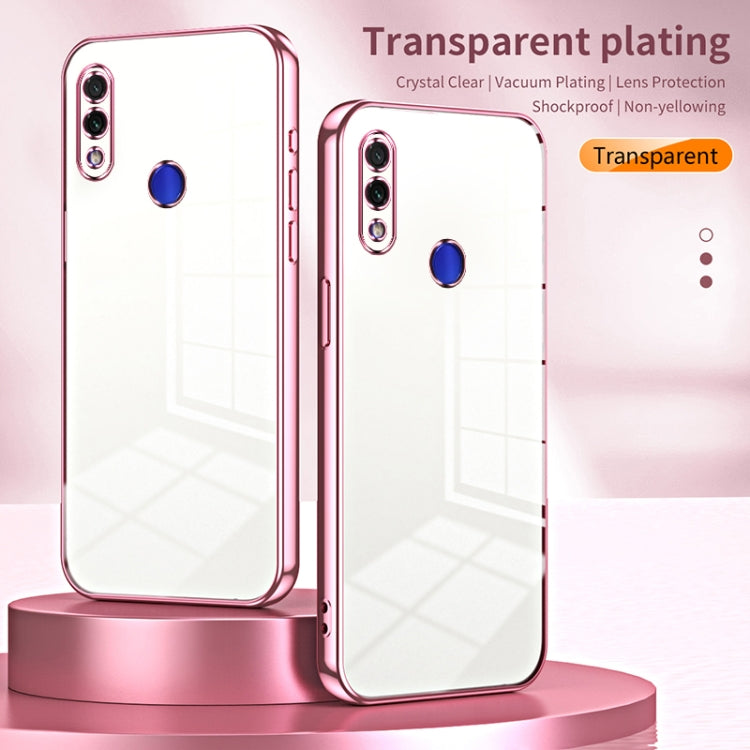 Transparent Plating Fine Hole Phone Case, Series 3