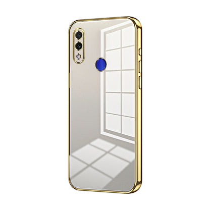 Transparent Plating Fine Hole Phone Case