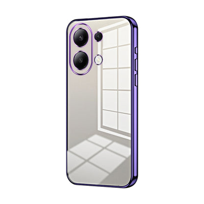 Transparent Plating Fine Hole Phone Case