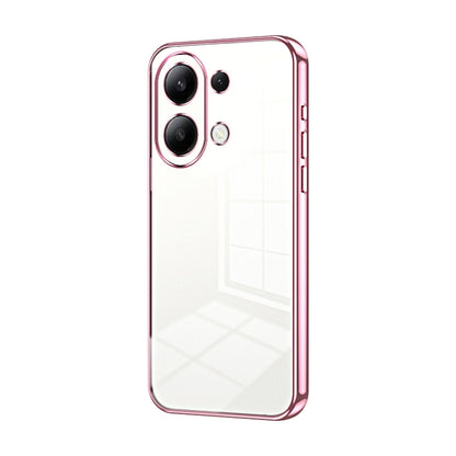 Transparent Plating Fine Hole Phone Case