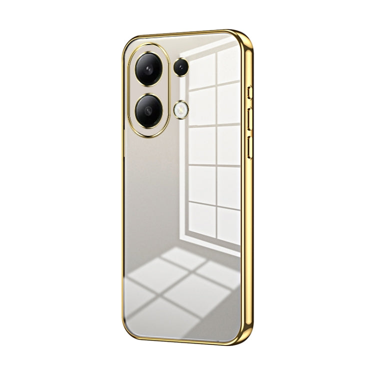 Transparent Plating Fine Hole Phone Case