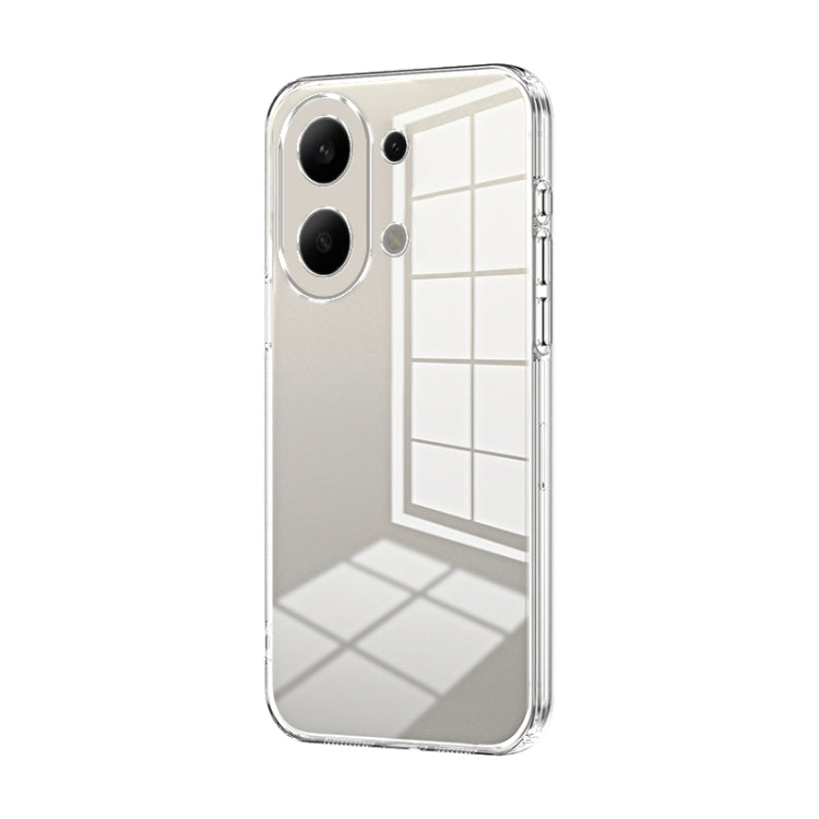 Transparent Plating Fine Hole Phone Case, Series 14