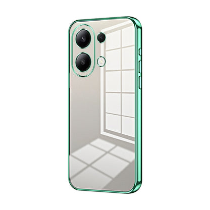 Transparent Plating Fine Hole Phone Case