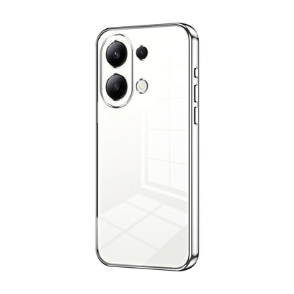 Transparent Plating Fine Hole Phone Case