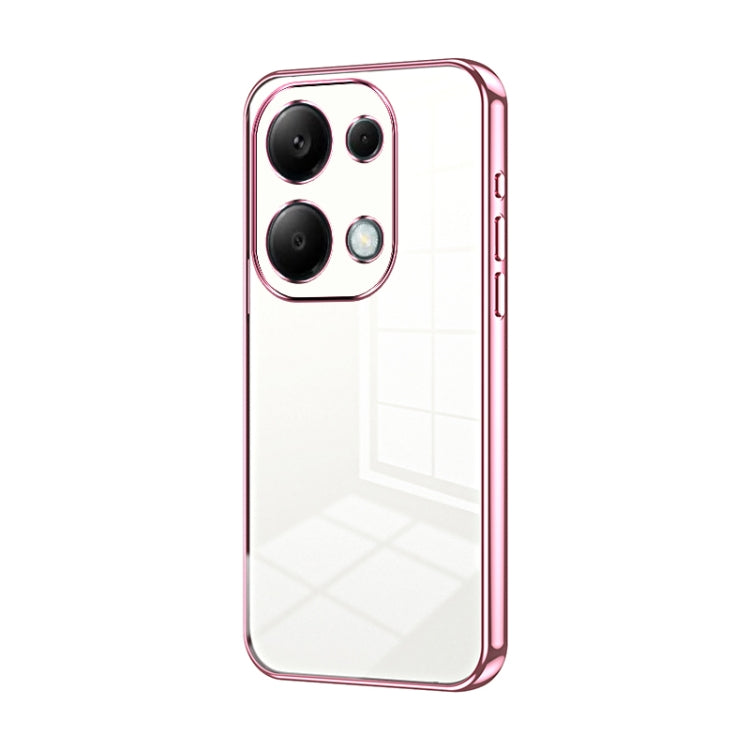 Transparent Plating Fine Hole Phone Case