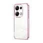 Transparent Plating Fine Hole Phone Case