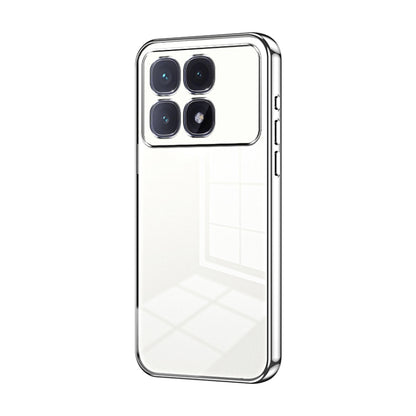 Transparent Plating Fine Hole Phone Case