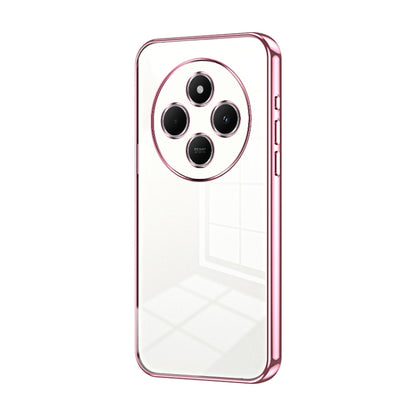 Transparent Plating Fine Hole Phone Case