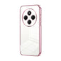 Transparent Plating Fine Hole Phone Case