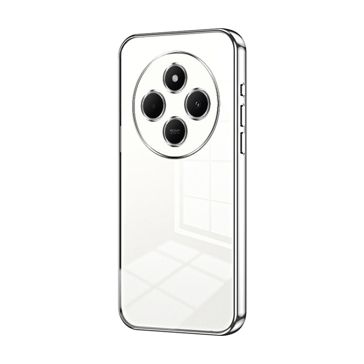 Transparent Plating Fine Hole Phone Case