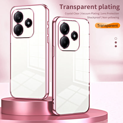 Transparent Plating Fine Hole Phone Case