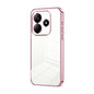 Transparent Plating Fine Hole Phone Case