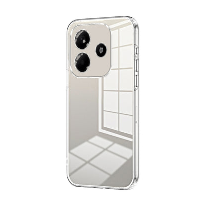 Transparent Plating Fine Hole Phone Case