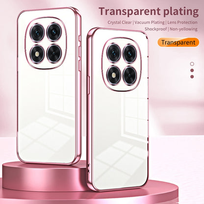 Transparent Plating Fine Hole Phone Case