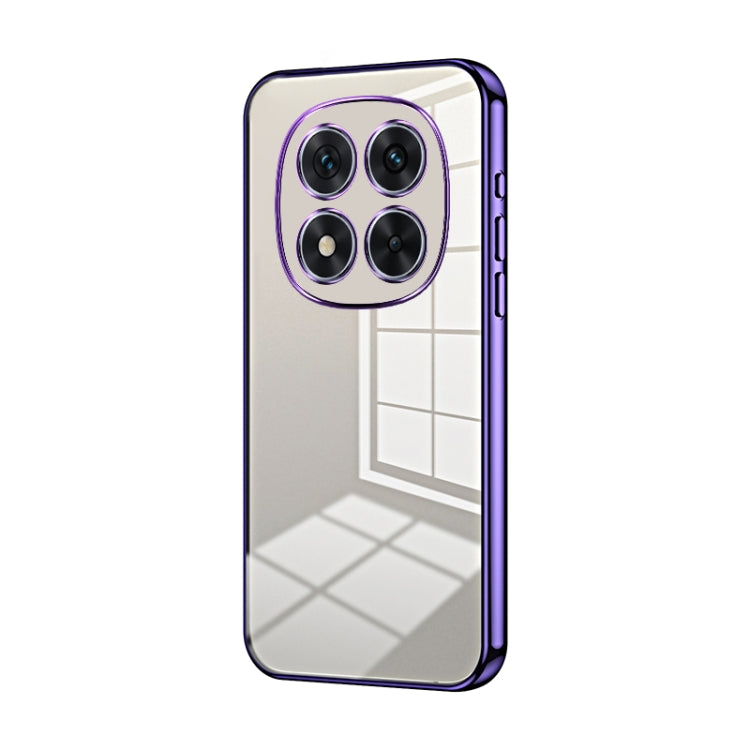 Transparent Plating Fine Hole Phone Case