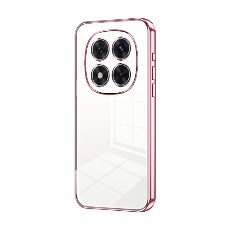 Transparent Plating Fine Hole Phone Case