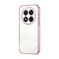 Transparent Plating Fine Hole Phone Case