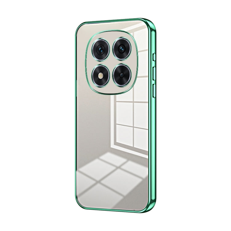 Transparent Plating Fine Hole Phone Case