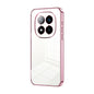 Transparent Plating Fine Hole Phone Case