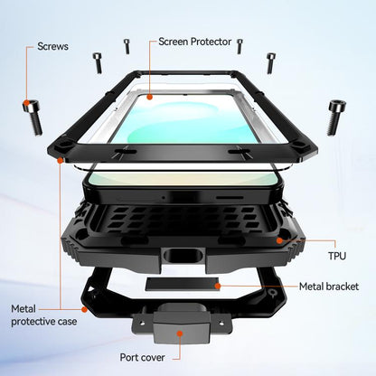 R-JUST Life Waterproof Dustproof Shockproof Phone Case, For Samsung Galaxy S26+ 5G, For Samsung Galaxy S26 Ultra 5G, For Samsung Galaxy S26 5G, For Samsung Galaxy S25 Edge 5G, For Samsung Galaxy S25 5G, For Samsung Galaxy S25+ 5G