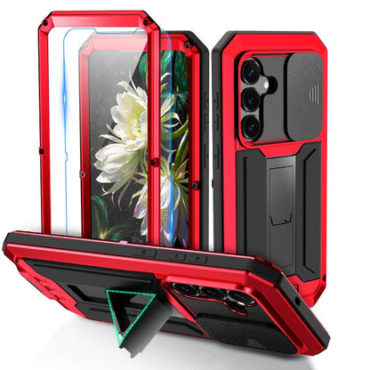 R-JUST Sliding Camera Life Waterproof Holder Phone Case, For Samsung Galaxy S26+ 5G, For Samsung Galaxy S26 Ultra 5G, For Samsung Galaxy S26 5G, For Samsung Galaxy S25 Edge 5G, For Samsung Galaxy S25 5G, For Samsung Galaxy S25+ 5G