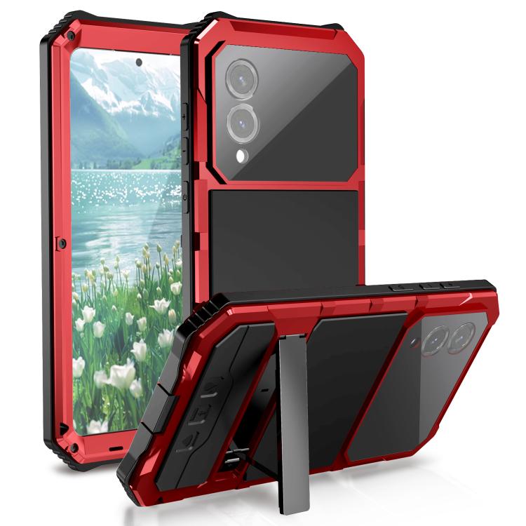 R-JUST Life Waterproof Dustproof Shockproof Holder Phone Case, For Samsung Galaxy S26 Ultra 5G, For Samsung Galaxy S25 Edge 5G, For Samsung Galaxy S25 Ultra 5G, For Samsung Galaxy S24 Ultra 5G