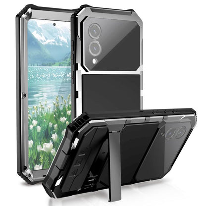 R-JUST Life Waterproof Dustproof Shockproof Holder Phone Case, For Samsung Galaxy S26 Ultra 5G, For Samsung Galaxy S25 Edge 5G, For Samsung Galaxy S25 Ultra 5G, For Samsung Galaxy S24 Ultra 5G
