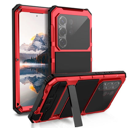 R-JUST Life Waterproof Dustproof Shockproof Holder Phone Case, For Samsung Galaxy S26 Ultra 5G, For Samsung Galaxy S25 Edge 5G, For Samsung Galaxy S25 Ultra 5G, For Samsung Galaxy S24 Ultra 5G