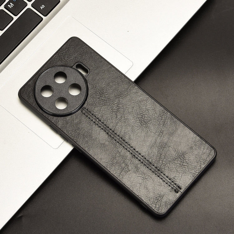 Cow Pattern Sewing Back Cover Phone Case