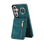 Retro Ring and Zipper RFID Card Slot Phone Case, For Samsung Galaxy S26+ 5G, For Samsung Galaxy S26 Ultra 5G, For Samsung Galaxy S26 5G