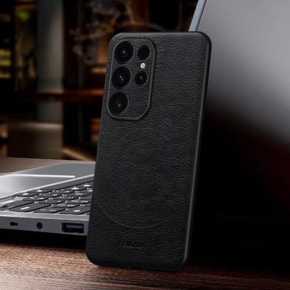 SULADA Stitching Leather MagSafe Magnetic Phone Case, For Samsung Galaxy S24 Ultra 5G, For Samsung Galaxy S24+ 5G, For Samsung Galaxy S24 5G