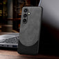 SULADA Stitching Leather MagSafe Magnetic Phone Case, For Samsung Galaxy S24 Ultra 5G, For Samsung Galaxy S24+ 5G, For Samsung Galaxy S24 5G