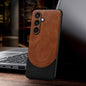 SULADA Stitching Leather MagSafe Magnetic Phone Case, For Samsung Galaxy S24 Ultra 5G, For Samsung Galaxy S24+ 5G, For Samsung Galaxy S24 5G