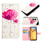 3D Painting Horizontal Flip Leather Phone Case