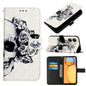 3D Painting Horizontal Flip Leather Phone Case