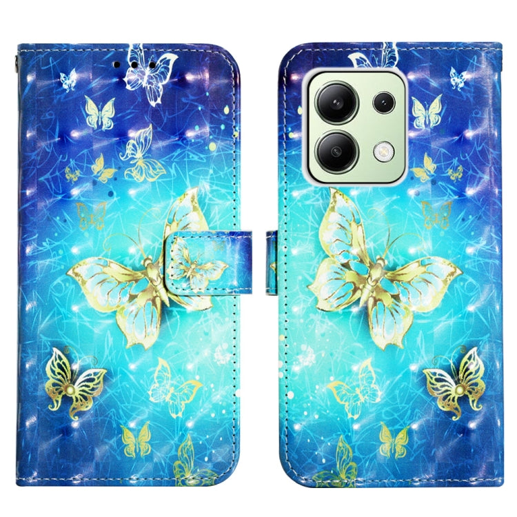 3D Painting Horizontal Flip Leather Phone Case, Series 4