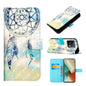 3D Painting Horizontal Flip Leather Phone Case
