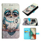 3D Painting Horizontal Flip Leather Phone Case
