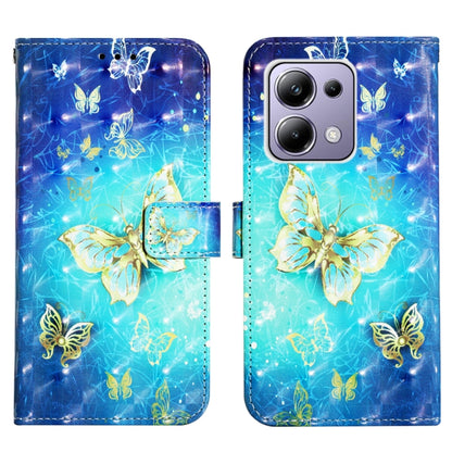 3D Painting Horizontal Flip Leather Phone Case