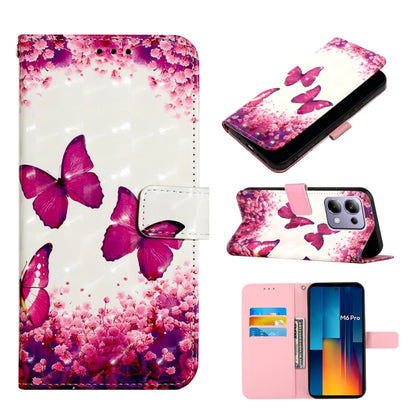 3D Painting Horizontal Flip Leather Phone Case, Series 3