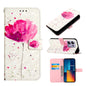 3D Painting Horizontal Flip Leather Phone Case, Series 2